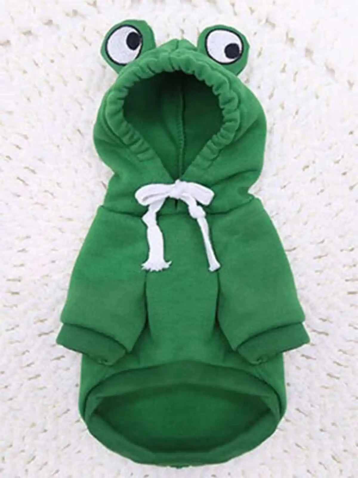Froggy Dog Sweater – Cute Knit Hoodie for Small Dogs