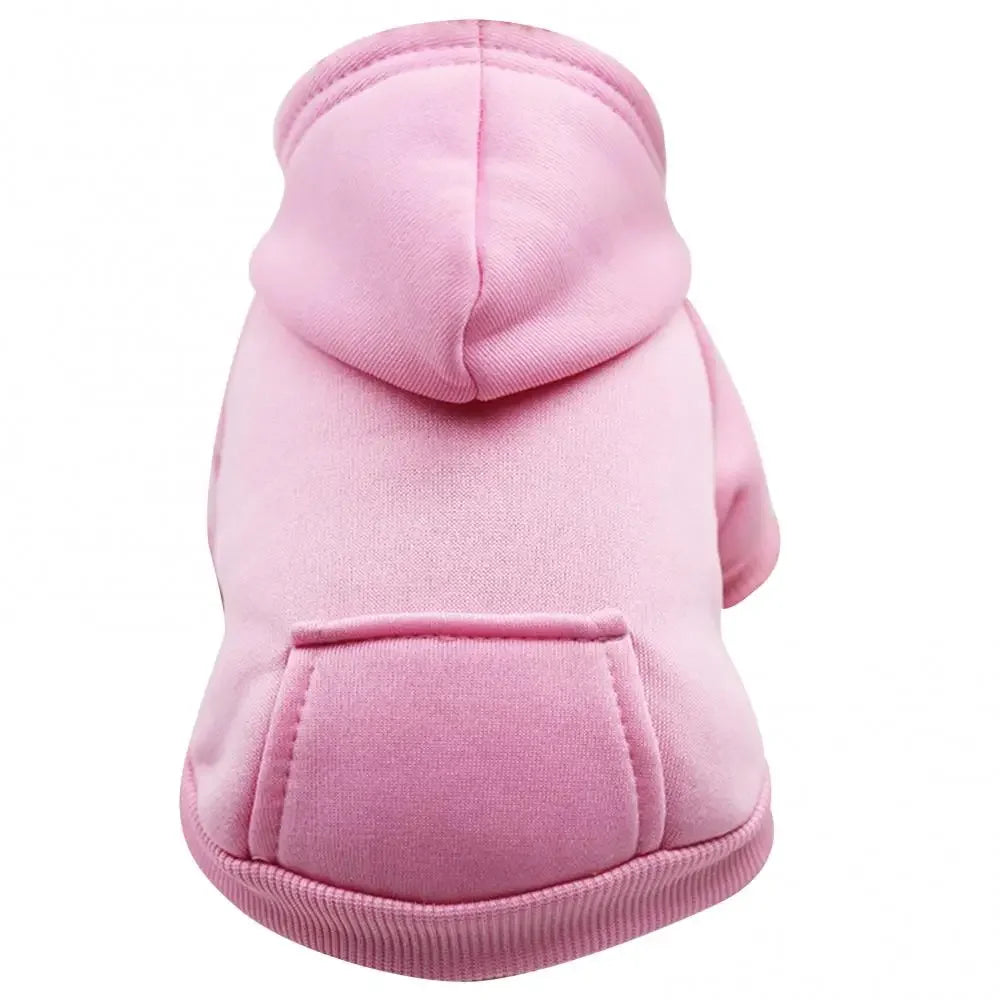 Cozy Winter Dog Hoodie – Fleece-Lined Sweatshirt Jacket