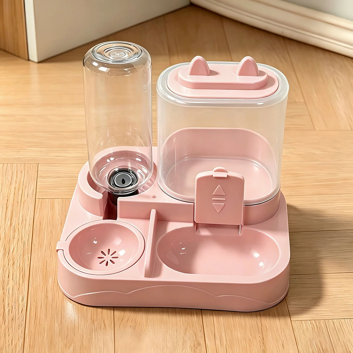 2-in-1 Pet Feeder & Water Dispenser – Travel Bowl Set