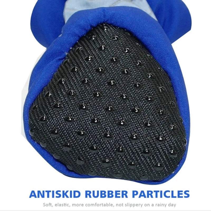 Waterproof Dog Boots (4-Pack) – Anti-Slip Winter Booties