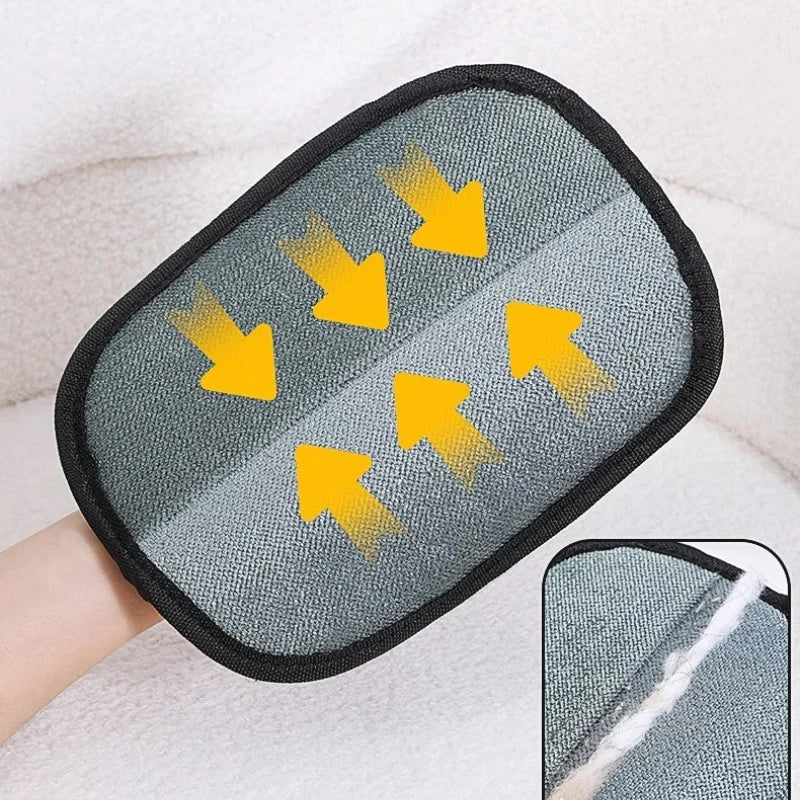 Pet Hair Remover Gloves – Washable De-Shedding Mitts