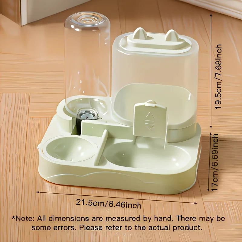 2-in-1 Pet Feeder & Water Dispenser – Travel Bowl Set