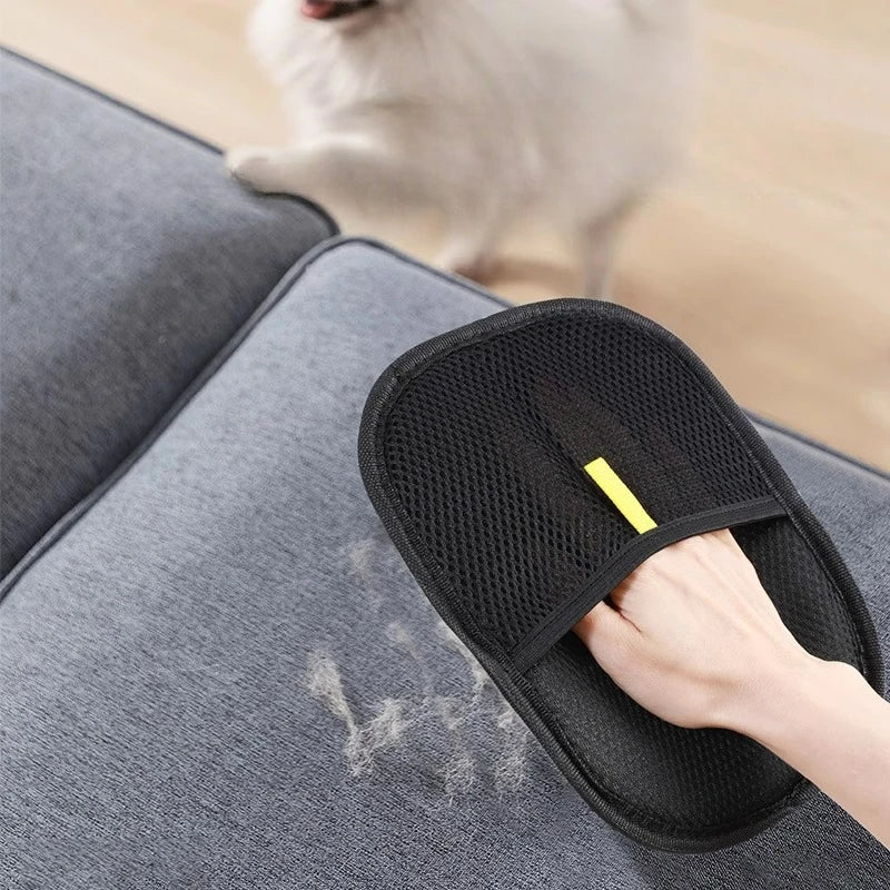 Pet Hair Remover Gloves – Washable De-Shedding Mitts