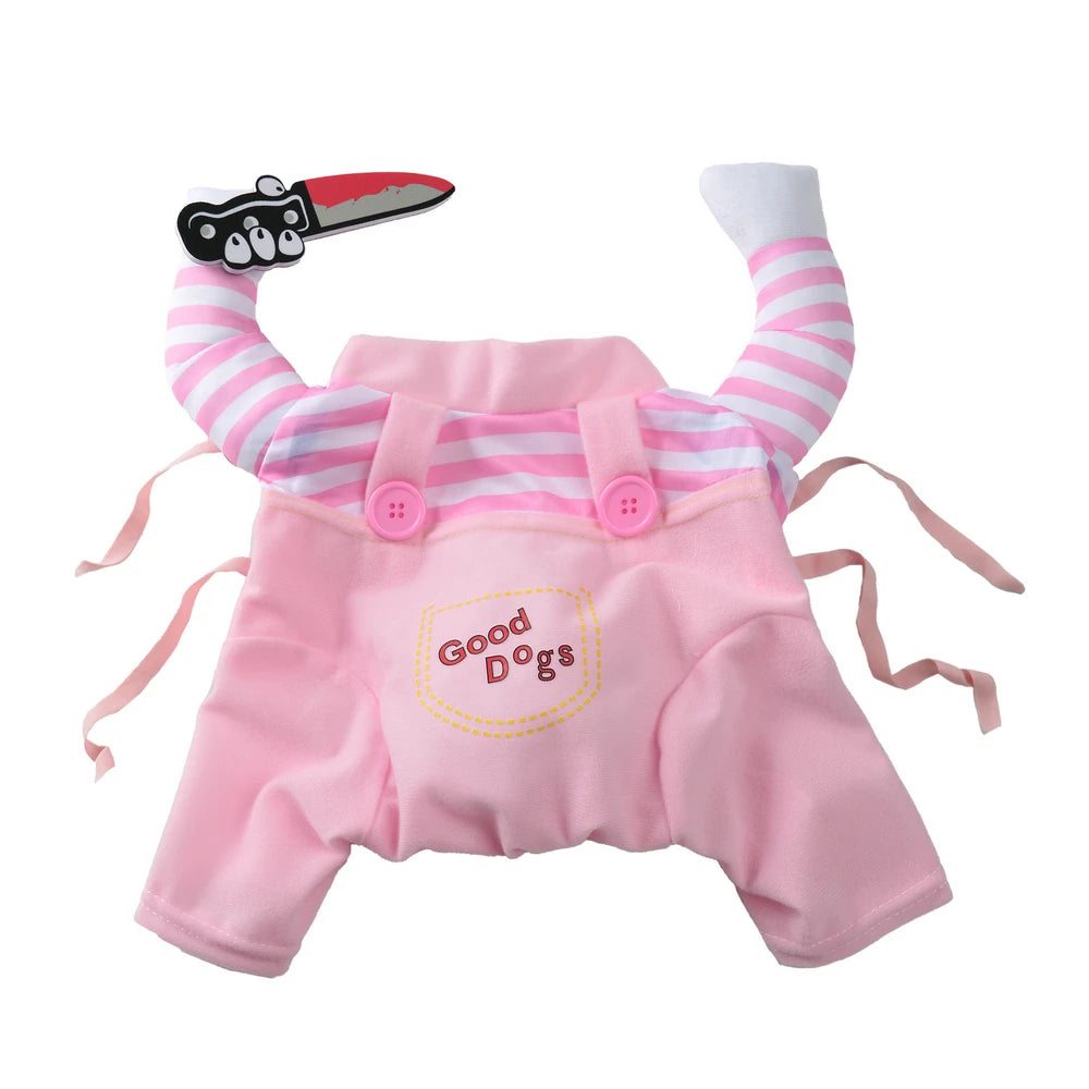 Funny Halloween Dog Costume – Cosplay Party Outfit