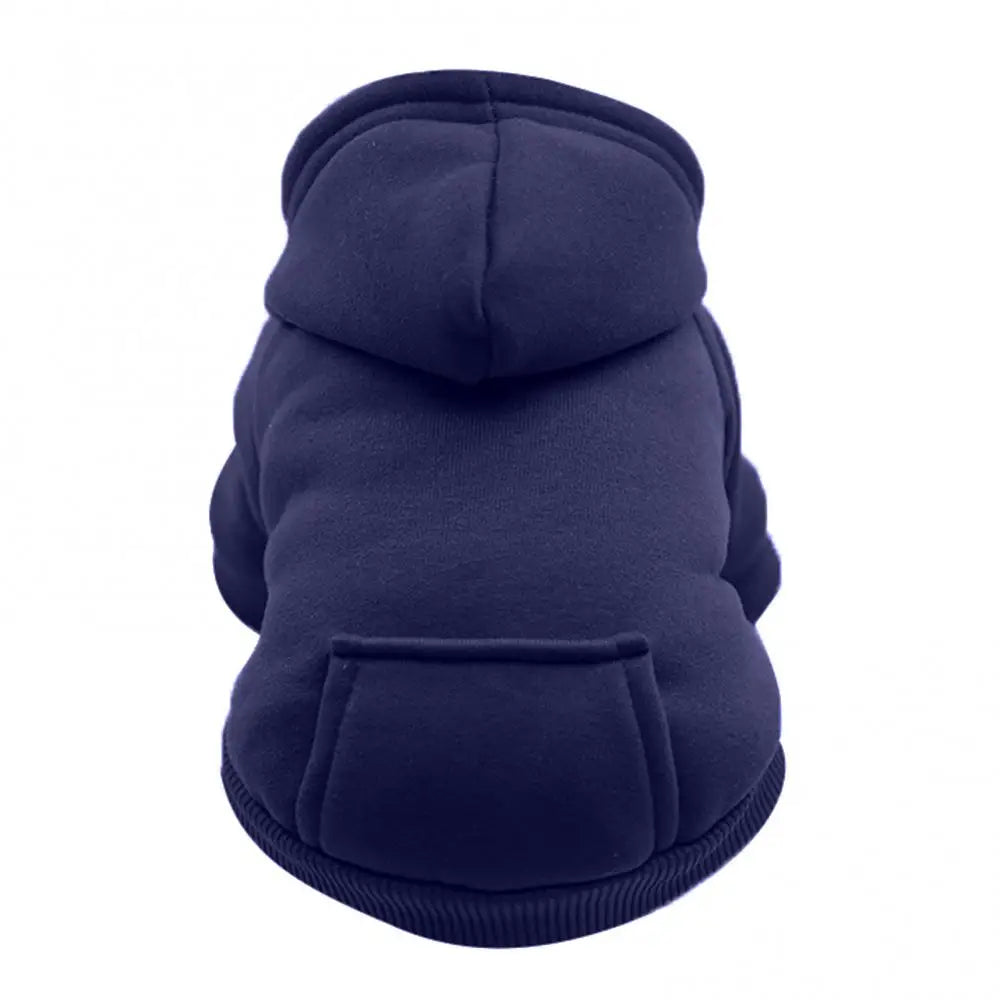 Cozy Winter Dog Hoodie – Fleece-Lined Sweatshirt Jacket