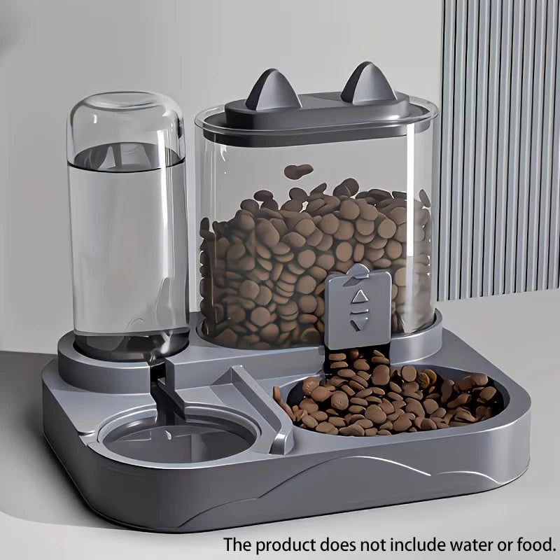 2-in-1 Pet Feeder & Water Dispenser – Travel Bowl Set