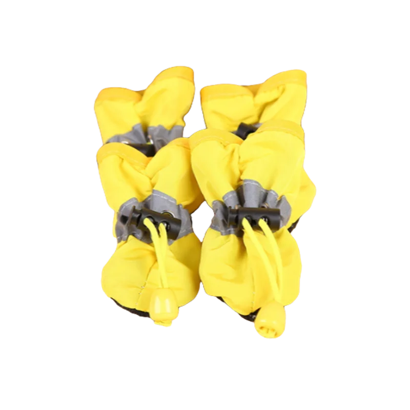Waterproof Dog Boots (4-Pack) – Anti-Slip Winter Booties