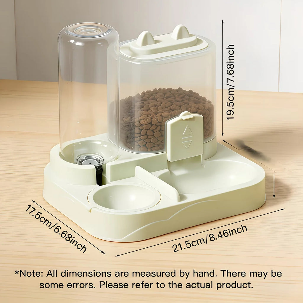 2-in-1 Pet Feeder & Water Dispenser – Travel Bowl Set