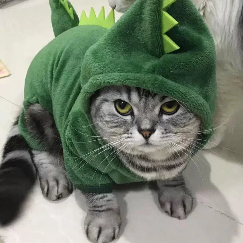 Coral Fleece Pet Costume – Lion & Animal Cosplay Coat