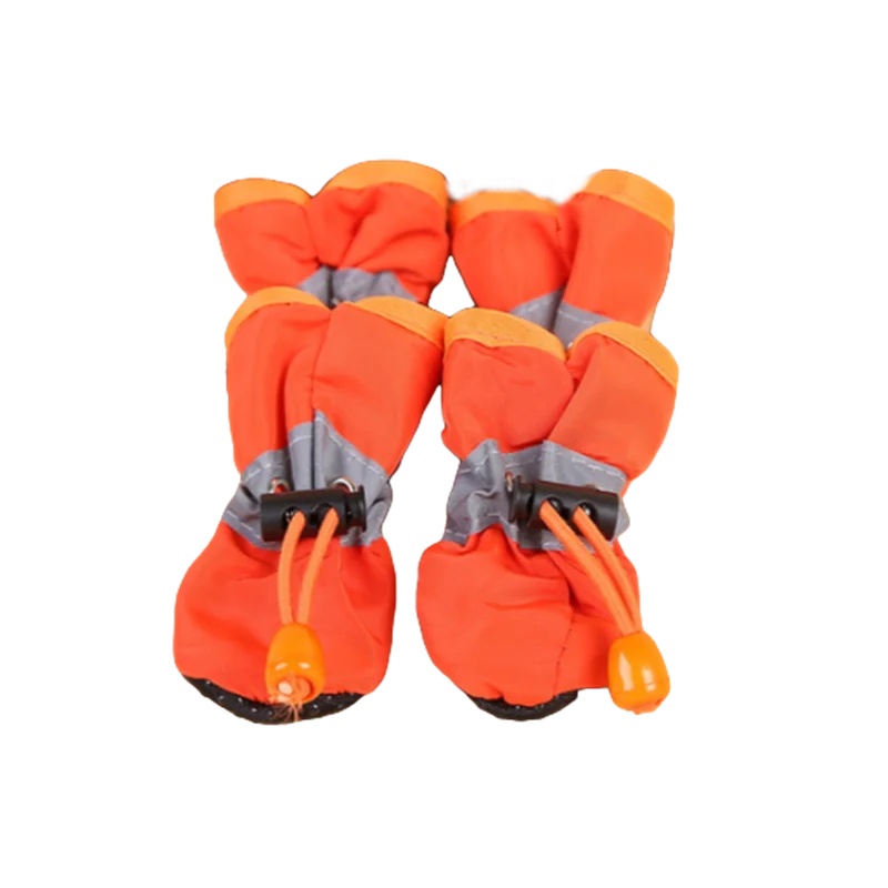 Waterproof Dog Boots (4-Pack) – Anti-Slip Winter Booties